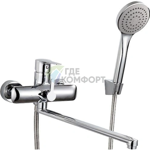 Универсальный смеситель Rossinka V35-32: стиль для кухни и ванной - фото 1