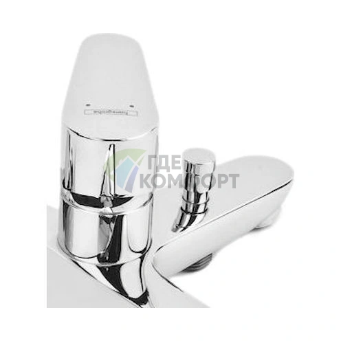 Комплект сантехники Hansgrohe Talis E2: смеситель для ванны с душем, смеситель для раковины и душевая стойка - фото 9