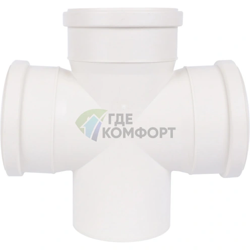 Крестовина одноплоскостная Sinikon КОМФОРТ ПЛЮС D110х110х110х87 506015.k - фото 1