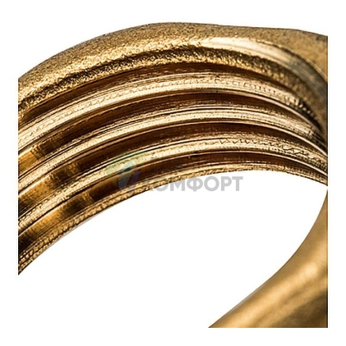 Контргайка STOUT с упором 1/2 латунная - фото 3