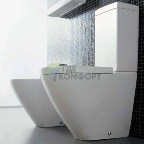 Унитаз-компакт Duravit ME by Starck с микролифтом (2170090000) - фото 4