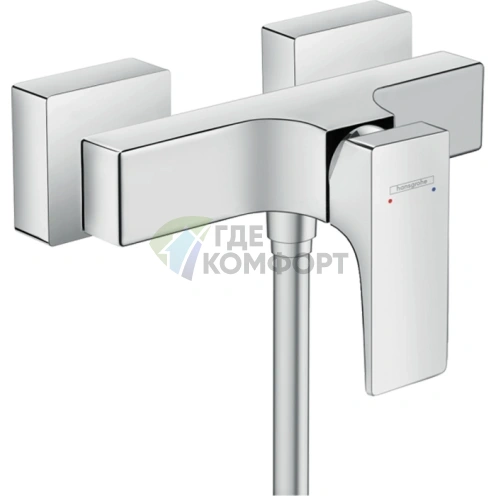 Смеситель для душа Hansgrohe Metropol настенный в хроме (32560000) - фото 1