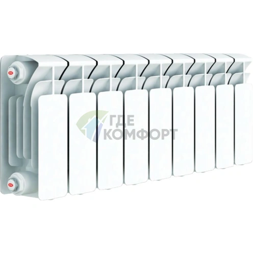 Биметаллический радиатор RIFAR Base Ventil 200 9 секций НП левое - фото 1