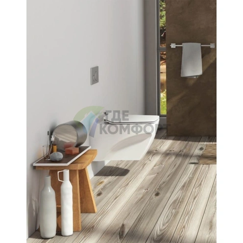 Подвесной унитаз Creavit Bull BL321 с системой инсталляции - фото 3