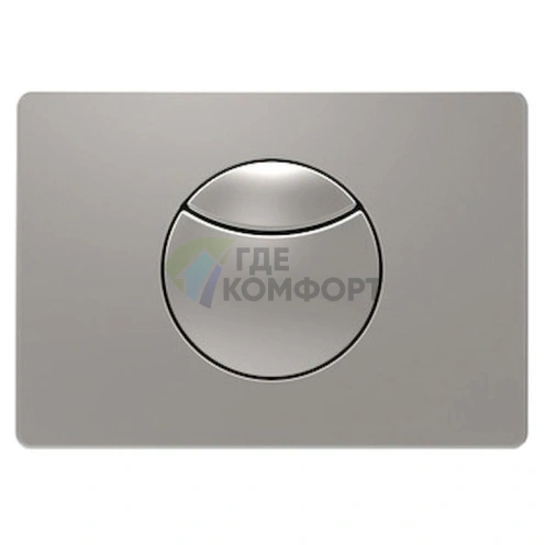 Кнопка смыва Sanit S703 16.703.00 сталь - фото 1