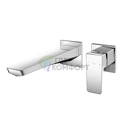 Встраиваемый смеситель TOTO GE для раковины без сливного клапана, хром (TLG07308R) - фото 1