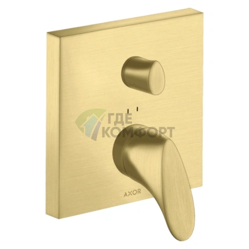 Смеситель для ванны AX Starck Organic в цвете шлифованная медь (12415950) - фото 1