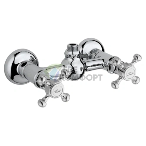 Смеситель для душа Nicolazzi Half Dome на 2 отверстия, хром (1425CR70) - фото 1