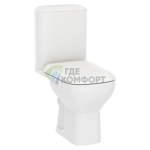 Унитаз-компакт Am.Pm Like C808607SC с микролифтом сиденья - фото 1