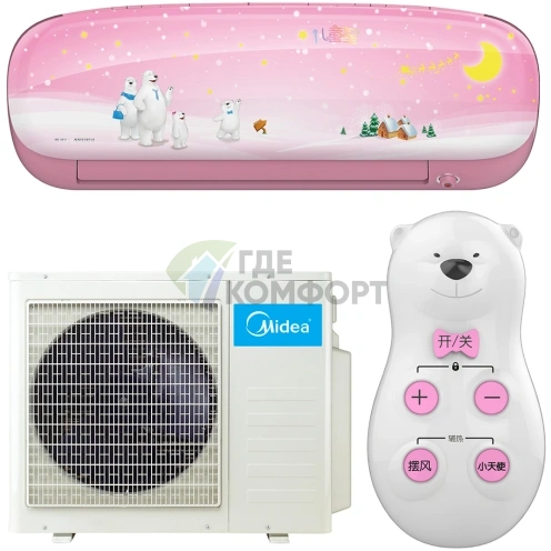 Кондиционер сплит-система Midea MSEAAU-12HRFN1(SP)/MOA01-12HFN1 - фото 1