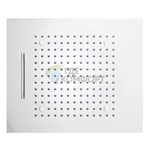 Верхний душ BOSSINI DREAM/2 с LED-подсветкой, 2 режима, белый матовый (H38915.045) - фото 1