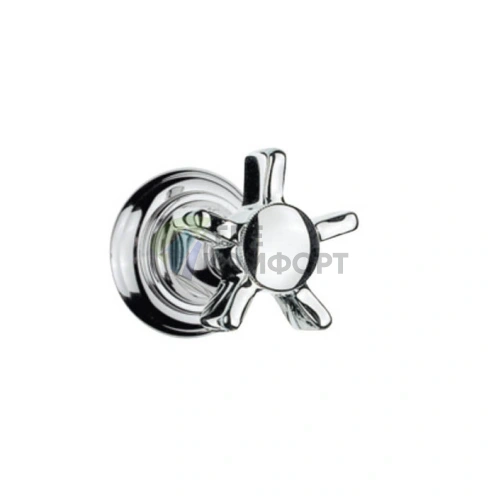 Термостатический вентиль Nicolazzi: наружная часть, 3/4, хром (4912CR18) - фото 1