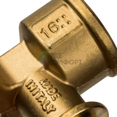 Stout Угольник настенный с креплением 20xRp 3/4 для труб из сшитого полиэтилена аксиальный - фото 14