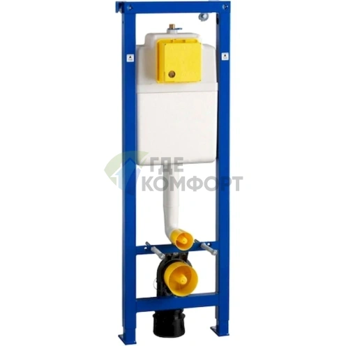 Скрытая инсталляция для унитаза Wisa Exellent XS 90/110 мм - фото 1