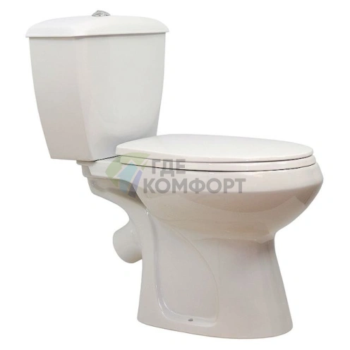 Унитаз-компакт Элисса с нижней подводкой от Оскольской керамики - фото 1