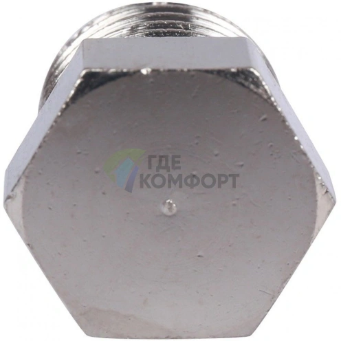Заглушка НР 1/4 никелированная Stout - фото 2