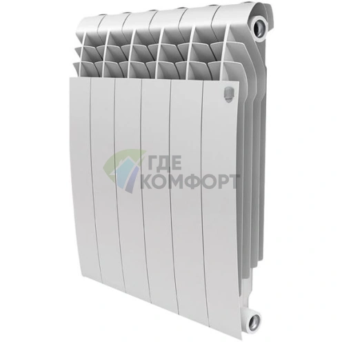 Радиатор алюминиевый Royal Thermo DreamLiner 500 6 секций - фото 1