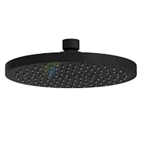 Верхний душ Fantini настенный 20 см, черный матовый (86 13 9230) - фото 1