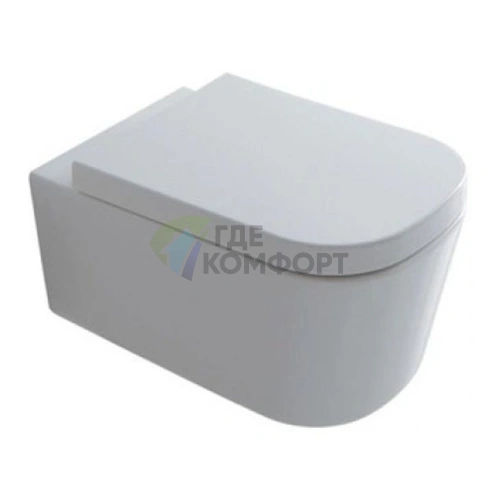 Подвесной унитаз Galassia Meg 11/5411: Элегантность для вашего комфорта и стиля - фото 1