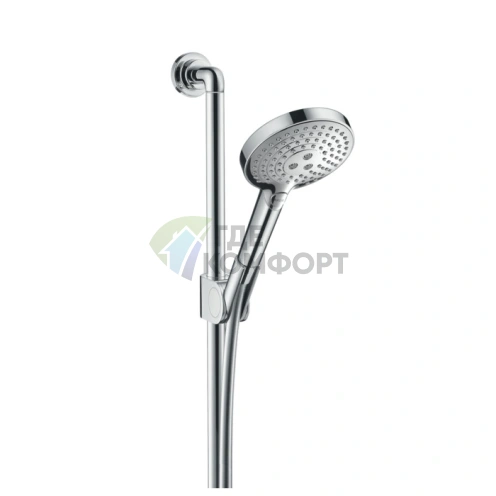 Душевой гарнитур AX Citterio с ручным душем 3jet, штангой и держателем (хромированный) (27991000) - фото 1