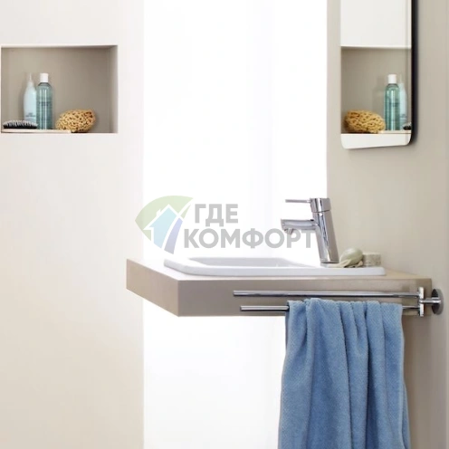 Однорычажный смеситель Grohe Concetto 2338510E для раковины с эргономичным дизайном - фото 7