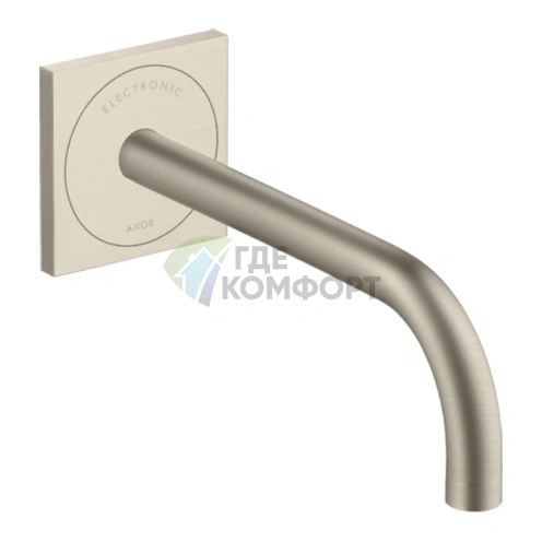 Электронный смеситель AX Uno: цвет шлифованный никель (38120820) - фото 1