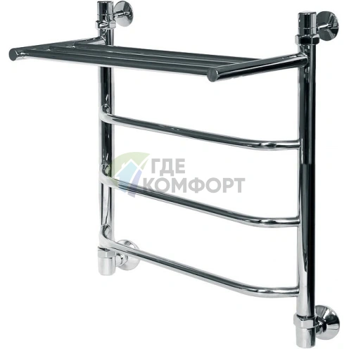 Полотенцесушитель Ника ЛТ/ВП Лесенка Трапеция Стандарт 50x50 водяной - фото 2