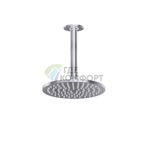 Потолочная душевая головка GESSI INCISO: шарнирная, регулируемая длина, цвет Finox Brushed Nickel (58150#149) - фото 1