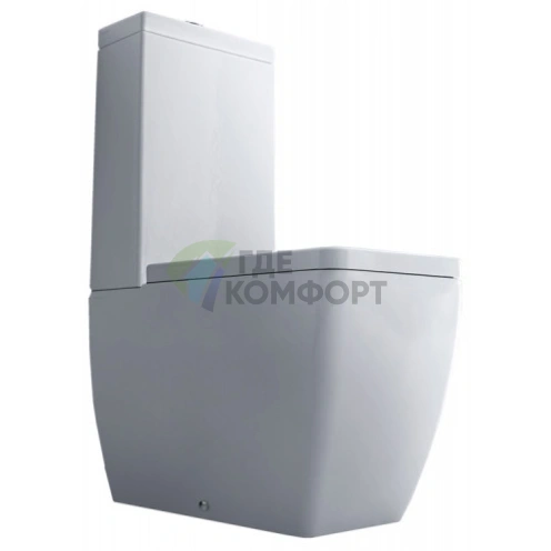 Бачок для моноблока Kerasan Ego/Flo без механизма слива, белый (318101) - фото 1