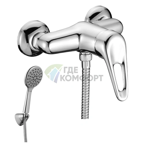 Смеситель для душа Lemark Luna LM4103C настенный - фото 1