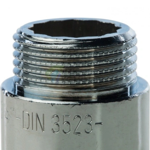 Удлинитель STOUT латунный 3/4 x 25 хромированный - фото 4