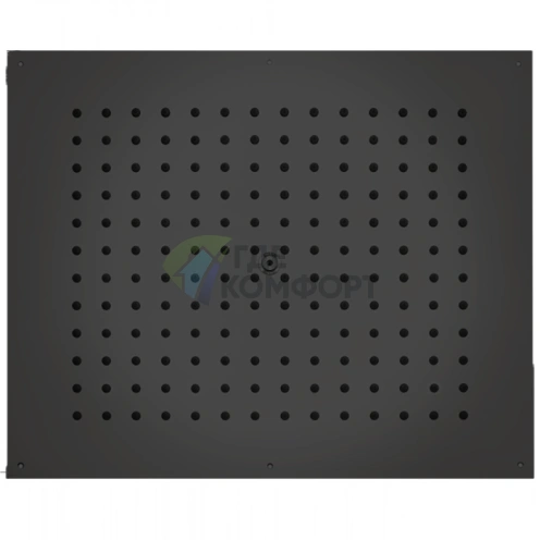 Верхний душ BOSSINI DREAM-RECTANGULAR 570×470 мм, черный матовый (H38391.073) - фото 1