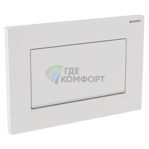 Кнопка смыва Geberit Sigma 30 115.893.KJ.1 (белая/хром) - фото 2