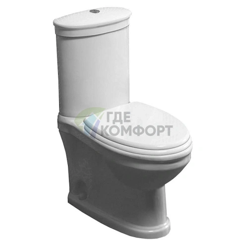 Компактный унитаз Cezares Primo с экономным сливом - фото 1