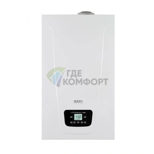 Baxi LUNA Duo-tec E 1.28 газовый конденсационный настенный котел - фото 4