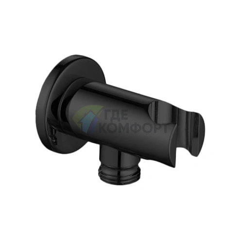 Смеситель Fantini Nice с шланговым подключением, матовый черный (91 13 9323) - фото 1