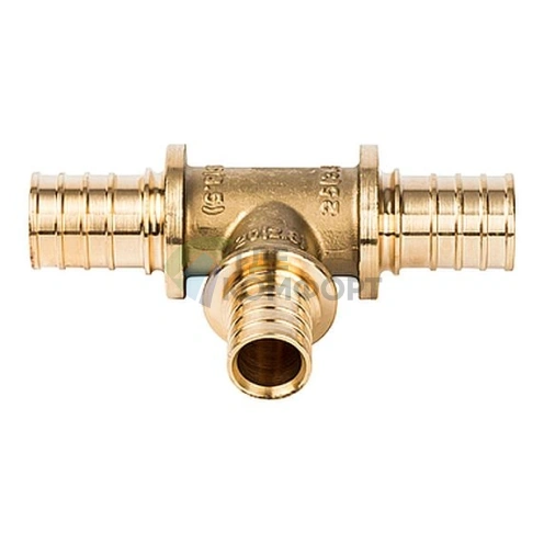 Stout Тройник переходной 25x20x25 для труб из сшитого полиэтилена аксиальный - фото 2