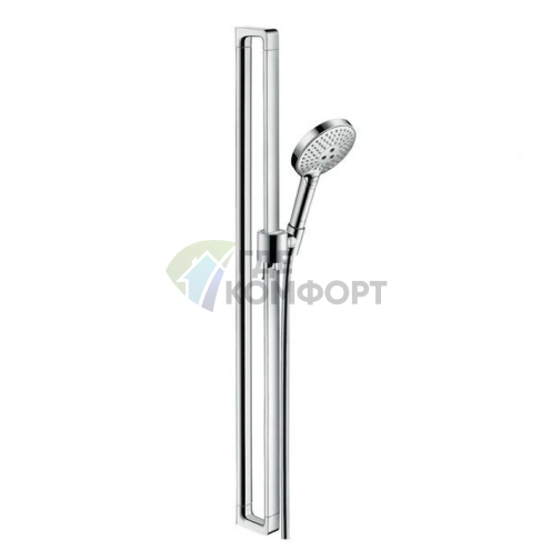 Душевой гарнитур AX Citterio E с ручным душем 3jet, штангой и держателем (хром) (36735000) - фото 1