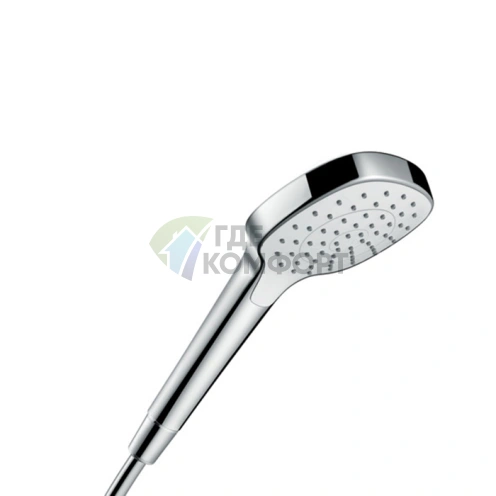 Ручной душ HG Croma Select E 110 1jet Rain (белый/хром) (26814400) - фото 1