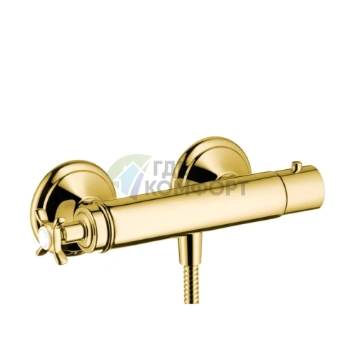 Термостат для душа AX Montreux в полированном золоте для ванной комнаты (16261990) - фото 1