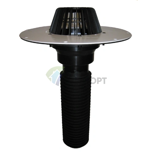 Кровельная воронка HL69P с листвоуловителем - фото 1