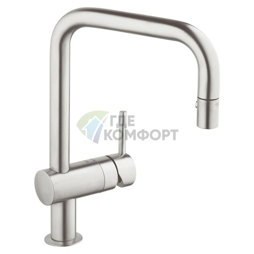 Смеситель Grohe Minta 32322DC0 однорычажный для кухни с высоким изливом - фото 1