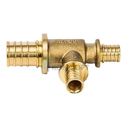 Stout Тройник переходной 25x16x16 для труб из сшитого полиэтилена аксиальный - фото 2