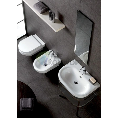 Приставной унизат Hatria Daytime: компактный и стильный напольный унитаз - фото 6