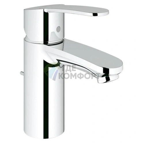 Стильный смеситель Grohe Eurostyle Cosmopolitan 33552002 для раковины с эргономичным изливом - фото 1