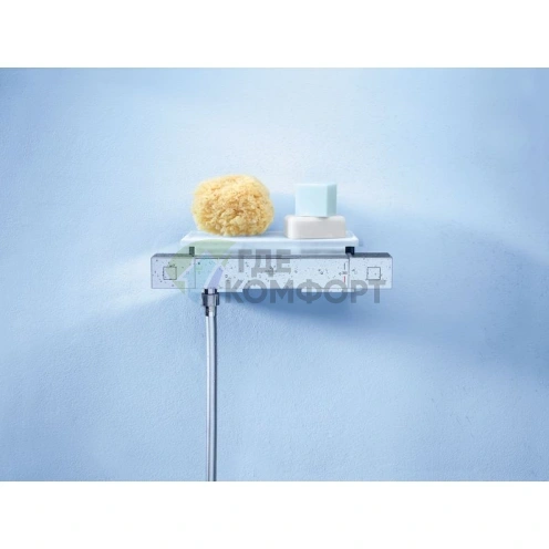 Термостат для душа Grohe Grohtherm Cube 34491000 - фото 2