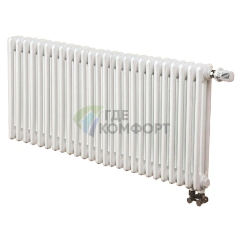 Трубчатый стальной радиатор Zehnder Charleston Completto Z-2056/26 секций с нижним подключением V001 - фото 1