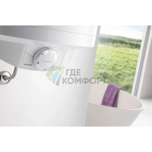 Водонагреватель накопительный электрический Gorenje Simplicity GBFU 80 SIMB6 - фото 2