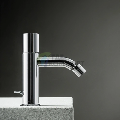 Смеситель для биде Fantini Nostromo с донным клапаном, хром (50 02 E908F) - фото 1