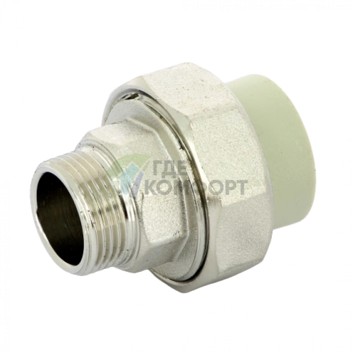 Разъёмное соединение PPR с наружной резьбой 25x3/4 FV-Plast - фото 1